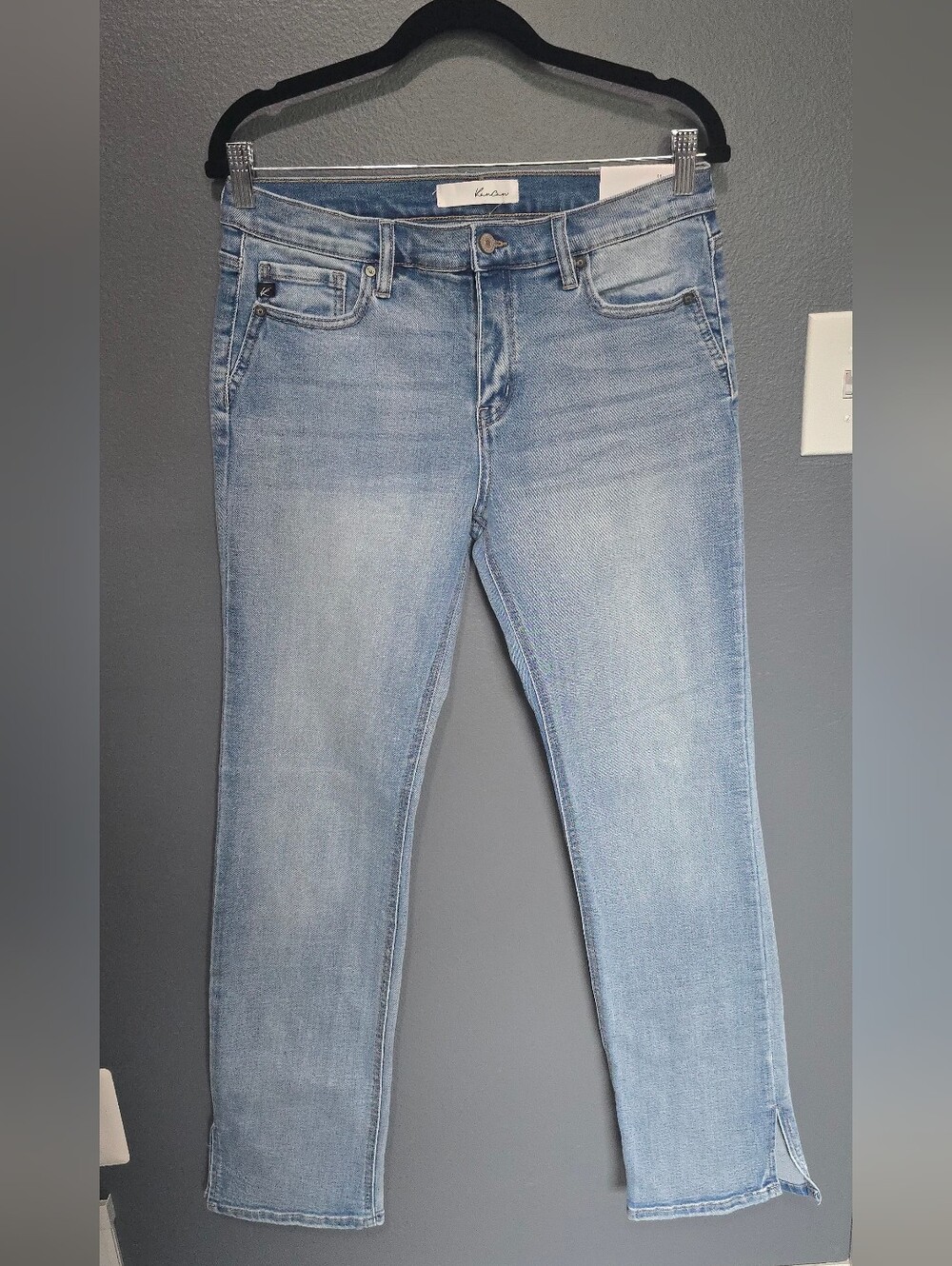 KanCan Estilo Mid Rise Y2K Boot Light Wash Women's Jeans